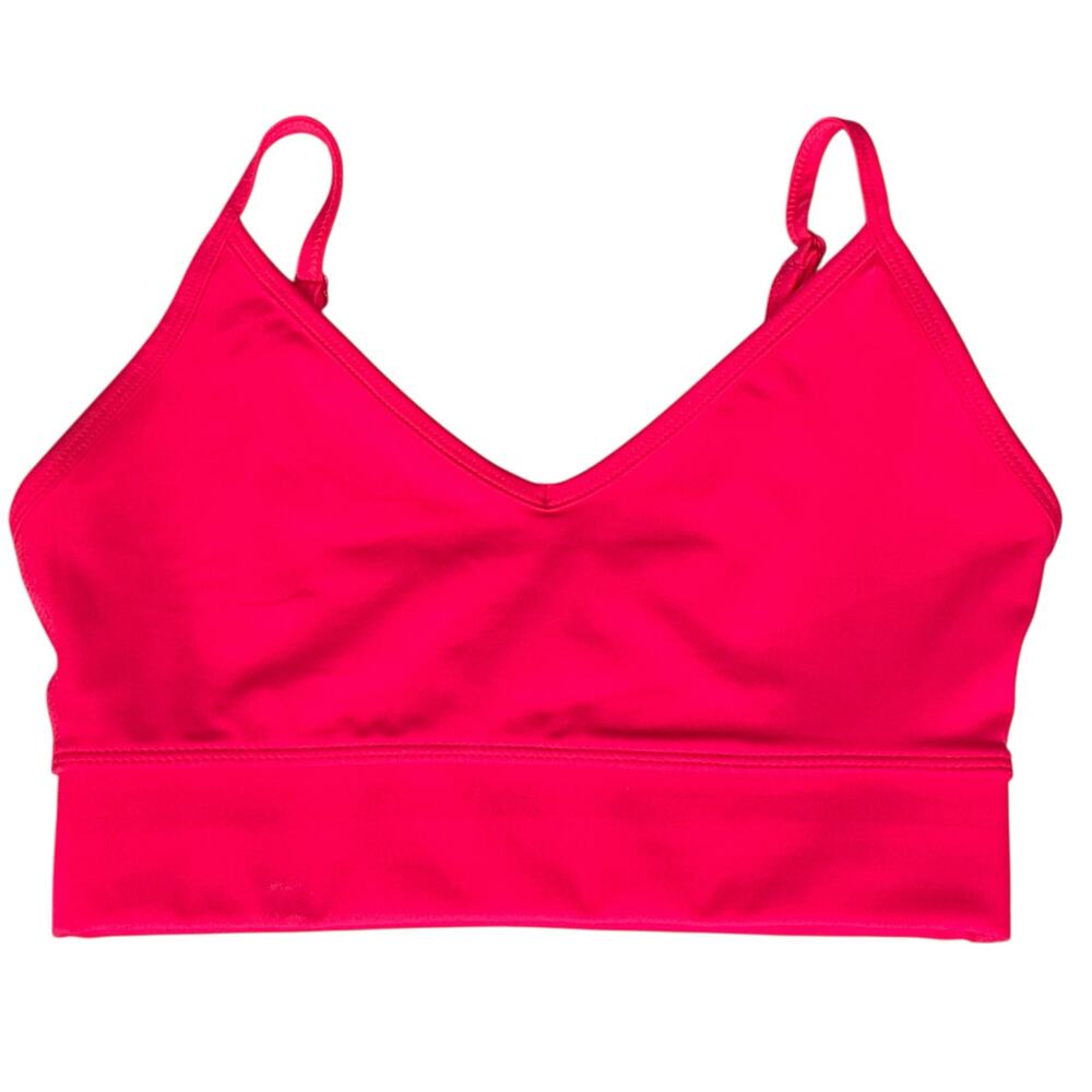 Zenana Sports Bra Pink Womens Size Small